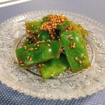 モロッコ豆のピリ辛胡麻ナムル