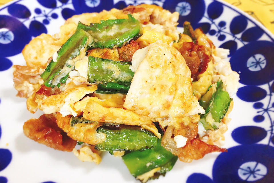 四角豆は沖縄料理の定番料理チャンプルーと相性バツグン！